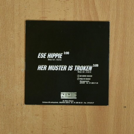 SINDICATO DEL CRIMEN - ESE HIPPIE / HER MUSTER IS TROKEN - CD SINGLE