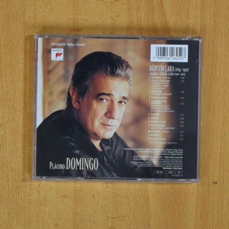 PLACIDO DOMINGO - BAJO EL CIELO ESPAÃOL - CD