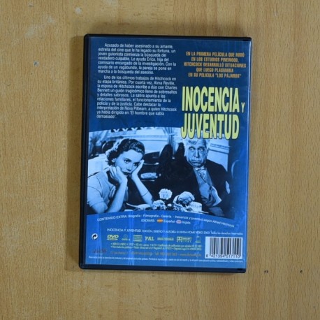 INOCENCIA Y JUVENTUD - DVD