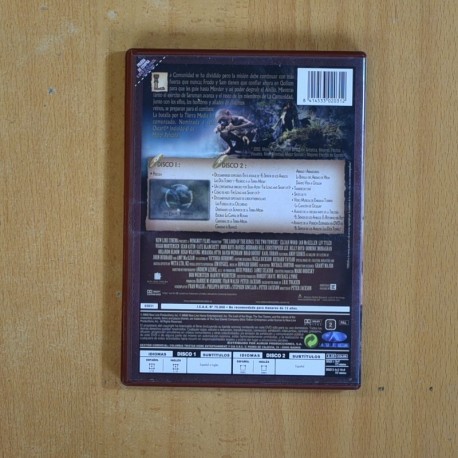 EL SEÃOR DE LOS ANILLOS LAS DOS TORRES - DVD