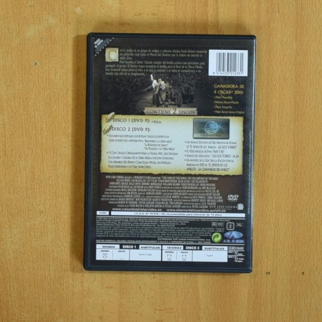 EL SEÃOR DE LOS ANILLOS LA COMUNIDAD DEL ANILLO - DVD