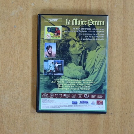 LA MUJER PIRATA - DVD