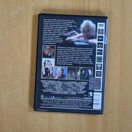 MI SEMANA CON MARILYN - DVD
