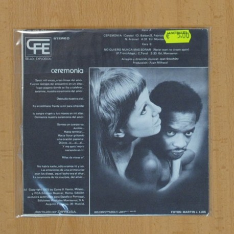 PHIL TRIM - CEREMONIA - SINGLE