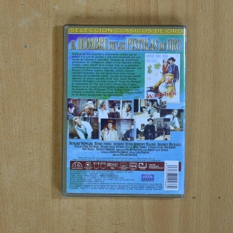 EL HOMBRE DE LAS PISTOLAS DE ORO - DVD