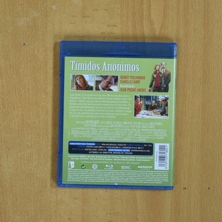 TIMIDOS ANONIMOS - BLURAY