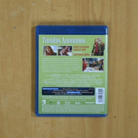 TIMIDOS ANONIMOS - BLURAY
