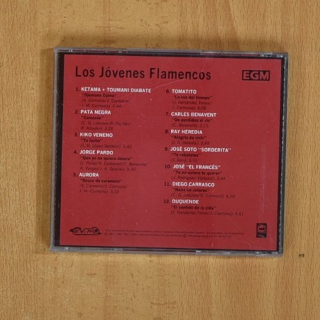 VARIOS - LOS JOVENES FLAMENCOS - CD