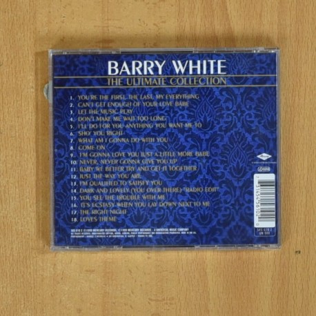 BARRY WHITE - THE ULTIMATE COLLECTION - CD
