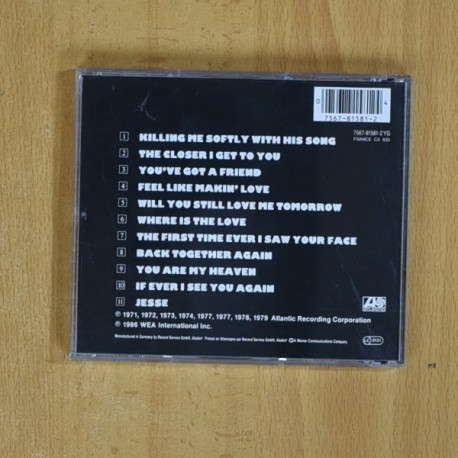 ROBERTA FLACK - THE BEST OF ROBERTA FLACK - CD