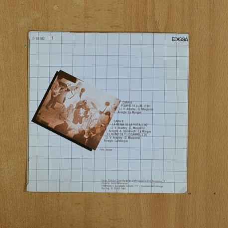 LA MORGUE - POMPIS DE LUXE / LA REINA DE LA PISTA / EL HUMO DE TU CIGARRO - SINGLE