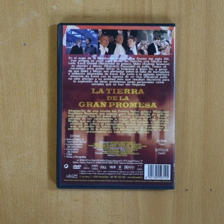 LA TIERRA DE LA GRAN PROMESA - DVD