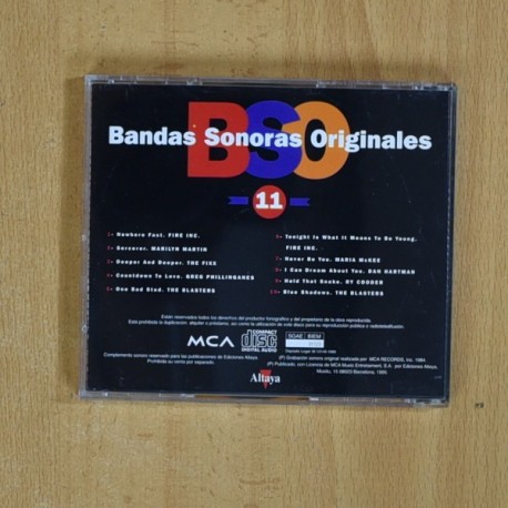 VARIOS - STREETS OF FIRE - CD