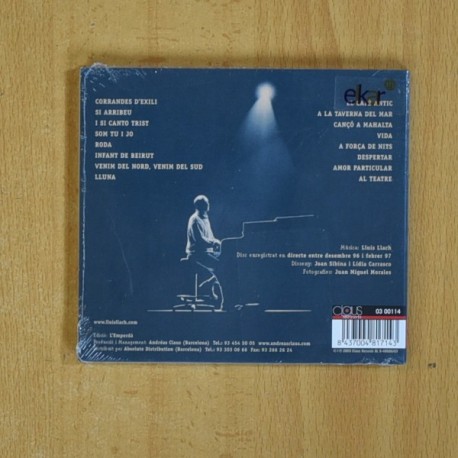 LLUIS LLACH - NU - CD