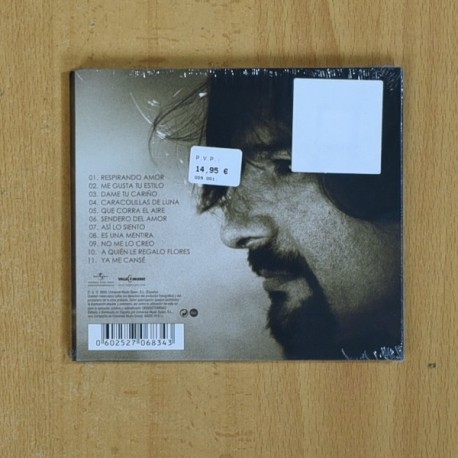 JOSE EL FRANCES - RESPIRANDO AMOR - CD
