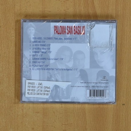 PALOMA SAN BASILIO - BESO A BESO DULCEMENTE CARIÃO MIO Y OTROS GRANDES EXITOS - CD