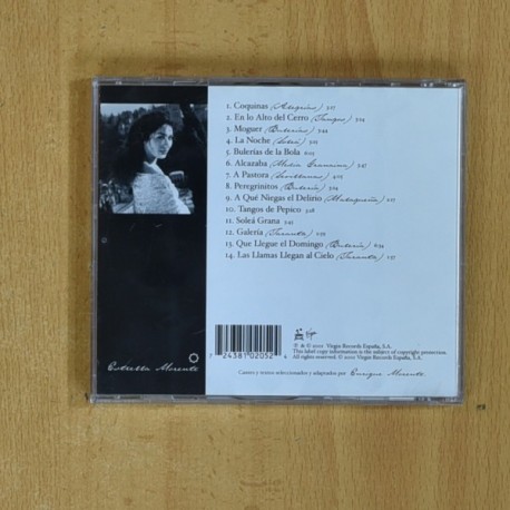 ESTRELLA MORENTE - MI CANTE Y UN POEMA - CD