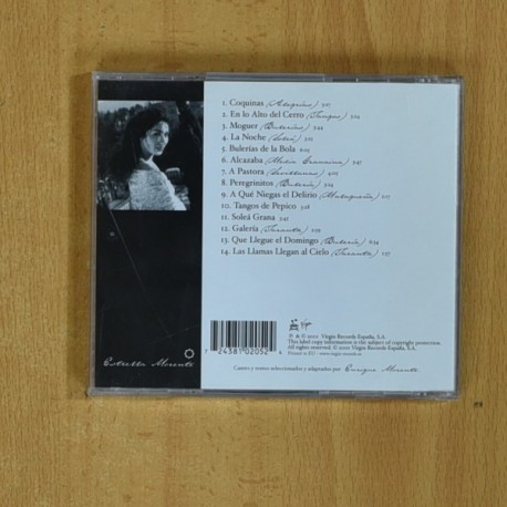 ESTRELLA MORENTE - MI CANTE Y UN POEMA - CD