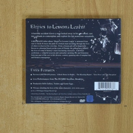 I LIKE TRAINS - ELEGIES TO LESSINS LEARNT - CD