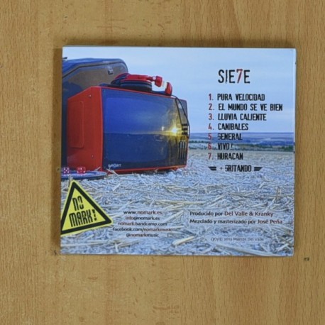 SIE7E - NO MARK - CD