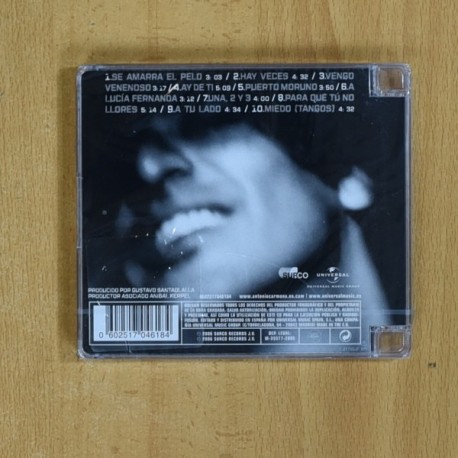 ANTONIO CARMONA - VENGO VENENOSO - CD