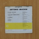 ANTONIO MACHIN - TU VIDA Y MI VIDA + 3 - EP