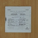 MANOLO MALAGUEÑO - A MADRID UNA COPLA + 3 - EP