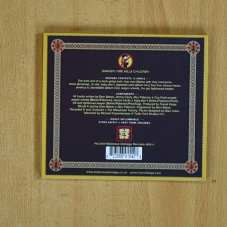 TRANSIT KINGS - LIVING IN A GIANT CANDLE WINKING AT GOD - CD