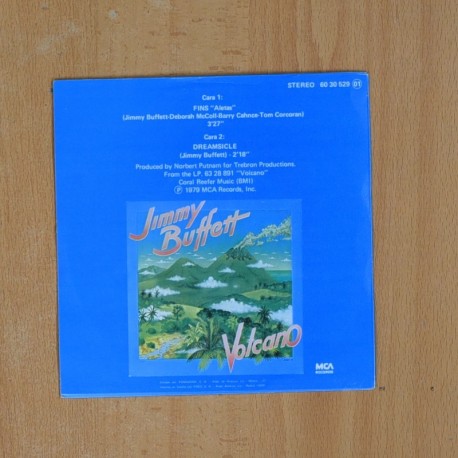 JIMMY BUFFETT - VOLCANO - SINGLE