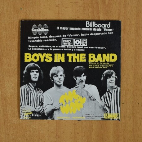 BOYS IN THE BAND - TO MAKE YOU HAPPY - SINGLE