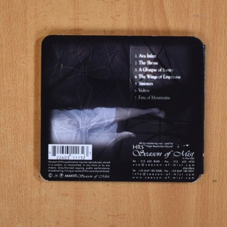 AVA INFERI - BURDENS - CD