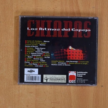 CHIAPAS - LOS RITMOS DEL ESPEJO - CD