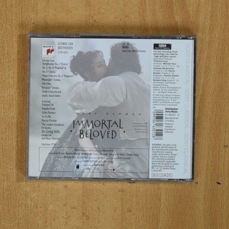 VARIOS - IMMORTAL BELOVED - CD