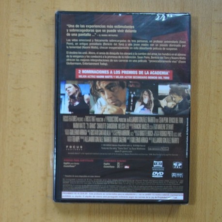 21 GRAMOS - DVD