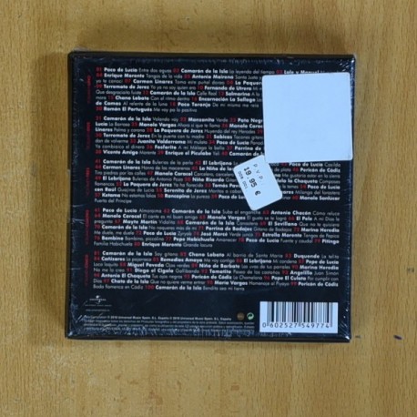 VARIOS - LOS 100 MEJORES CANTES Y TOQUES DEL FLAMENCO - 5 CD