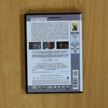 ESPARTACO - DVD
