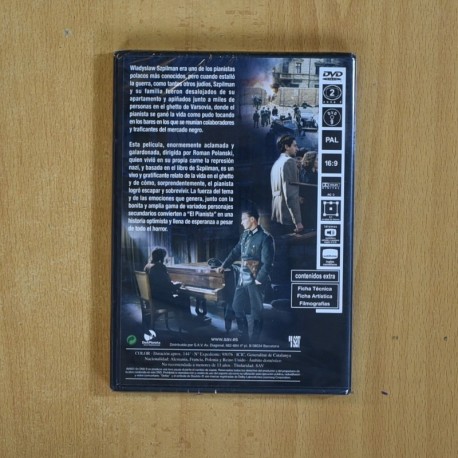 EL PIANISTA - DVD