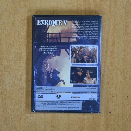 ENRIQUE V - DVD