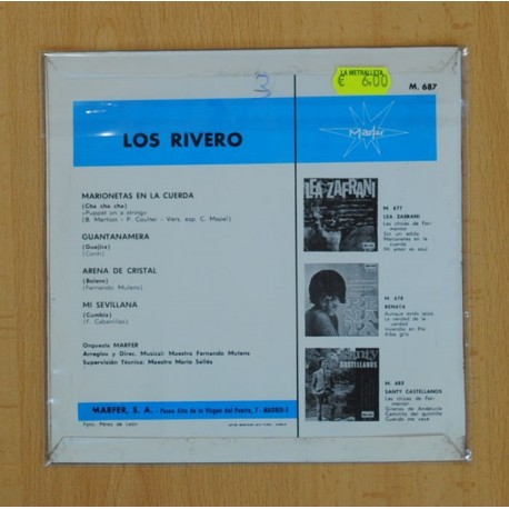 LOS RIVERO - MARIONETAS EN LA CUERDA + 3 - EP