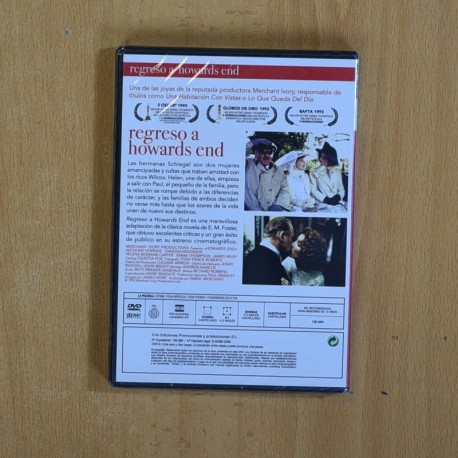 REGRESO A HOWARDS END - DVD