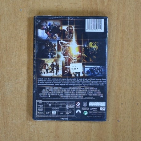 TRANSFORMERS LA VENGANZA DE LOS CAIDOS - DVD