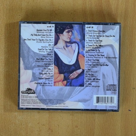 VARIOS - ELLAS - 2 CD