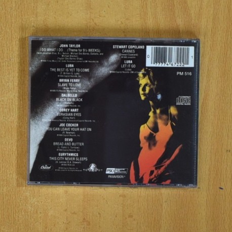 VARIOS - 9 1 / 2 WEEKS - CD