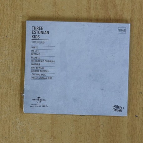 SAMU DEL RIO - THREE ESTONIAN KIDS - CD