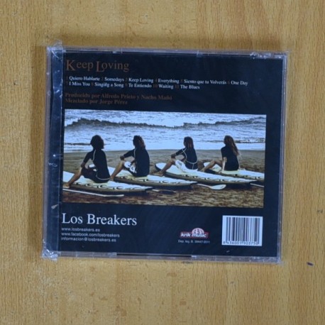 LOS BREAKERS - KEEP LOVING - CD