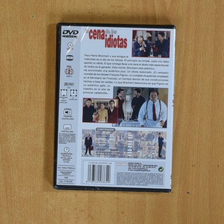 LA CENA DE LOS IDIOTAS - DVD