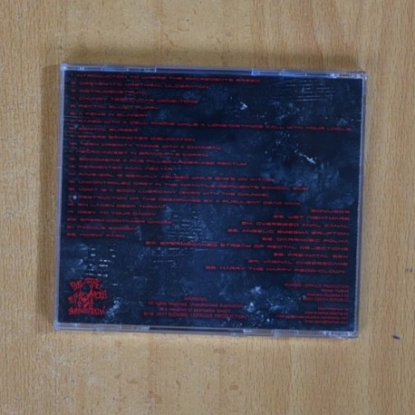 SPERMSWAMP - IF ABORTION IS A MURDER MASTURBATION IS A GENOCIDE - CD