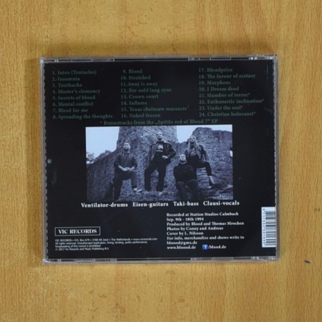 BLOOD - MENTAL CONFLICTS - CD