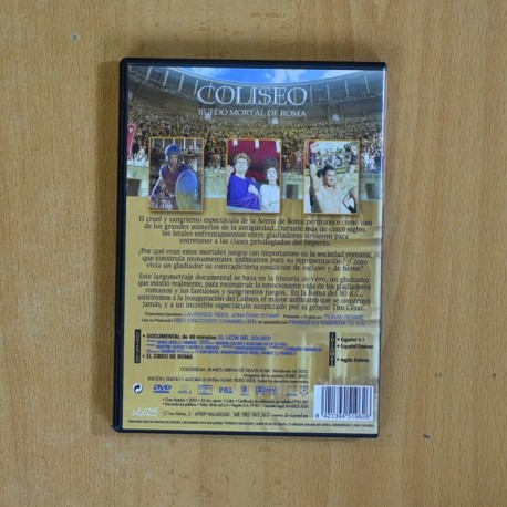 COLISEO RUEDO MORTAL DE ROMA - DVD