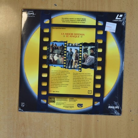 LA MEJOR DEFENSA EL ATAQUE - LASERDISC